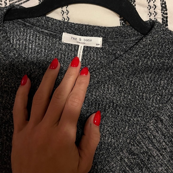 Rag & Bone Grey Knit Dress Size Small - Picture 2 of 5